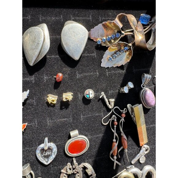 247 grams of Sterling Silver Jewelry Lot - Picture 2 of 10